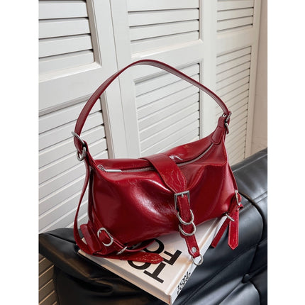 Stylish Solid Shoulder Bag