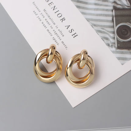 Geometric Statement Earrings