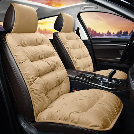 All-Season Plush Fleece Car Seat Cushion - Wnkrs