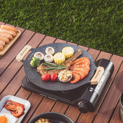 Parrilla para barbacoa al aire libre de 11,8″