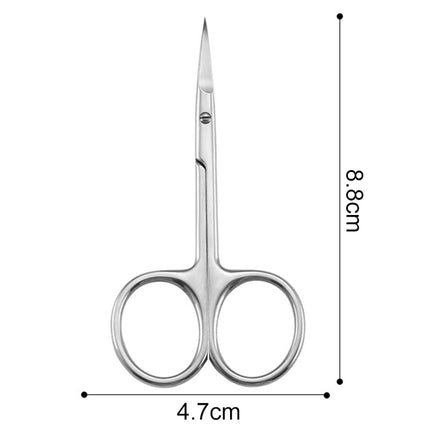 Ciseaux à cuticules à lame courbée extra fine