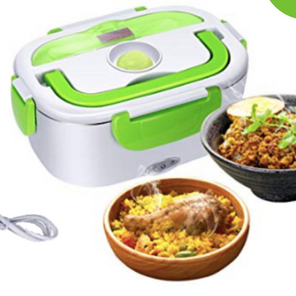 Electric lunch box food grade plastic 110v 220v plug in lunch box household appliances gift - Wnkrs