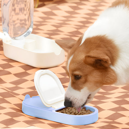 Pot à glace pour animaux de compagnie Stockage de nourriture et d'eau pour animaux de compagnie de petite et moyenne taille