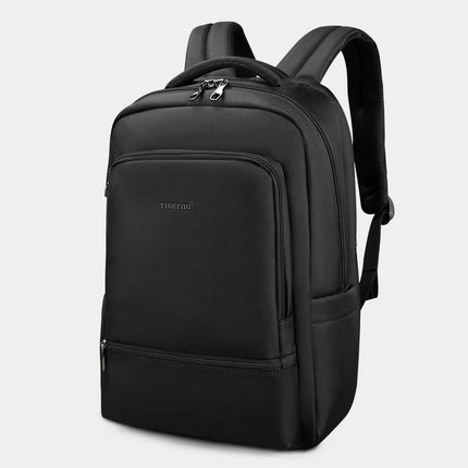 Mochila de viaje de nailon impermeable con puerto USB para portátil de 15,6"