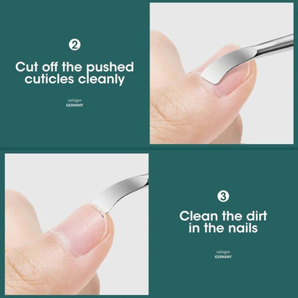 Cuticle Pusher: Double Ended Nail Care - Wnkrs