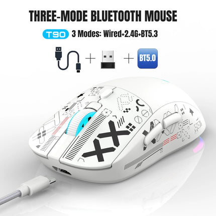 Souris sans fil Bluetooth RVB T90