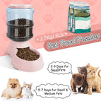 Pink Pet Feeder