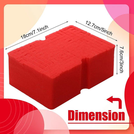 Car Wash Sponge Large Cross Cut Soft Foam Grid Super Absorbent Sponge - Wnkrs