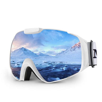 Multi-Purpose OTG Ski Goggles with Anti-Fog, UV Protection & Helmet Compatibility - Wnkrs