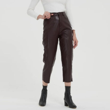 Faux Leather Pants