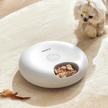 Comedero automático para gatos con 6 comidas