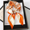 Naranja y blanco
