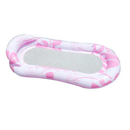 Tumbona inflable plegable de malla de PVC