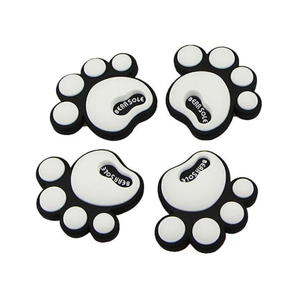 Car Door Edge Silicone Protectors with Cartoon Footprint Design - Wnkrs