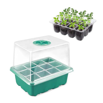 Versatile 6-Hole & 12-Hole High-Breathable Seedling Box Set – Perfect for Gardening Enthusiasts - Wnkrs