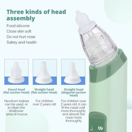 Adjustable Baby Nasal Aspirator with Suction for Newborns & Infants - Wnkrs