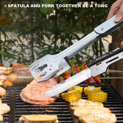 Outil multifonction pour barbecue 6 en 1 ultime