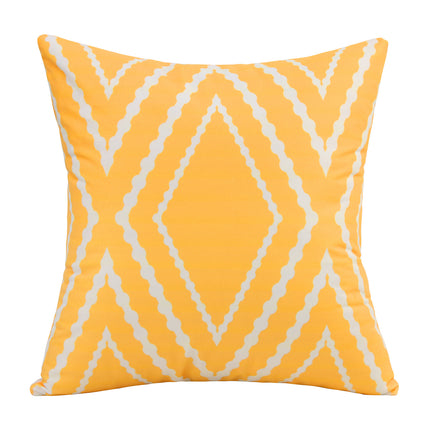 Boho Waterproof Geometric Throw Pillow Covers for Outdoor and Indoor Use