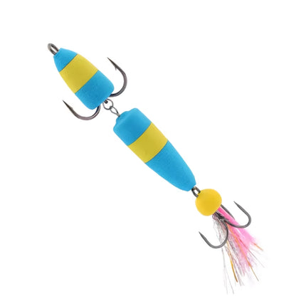 Leurre de pêche souple multicolore