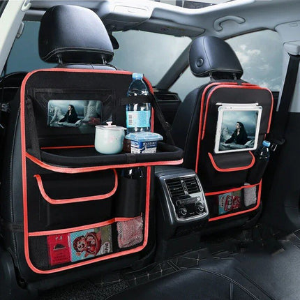 Universal Car Seat Organizer with Tray & Tablet Holder - Wnkrs