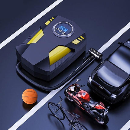 12V Portable Digital Car Tire Inflator with LED Illumination - Wnkrs