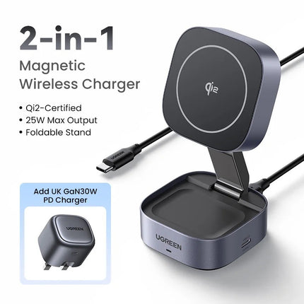 Support de chargeur sans fil magnétique 25 W