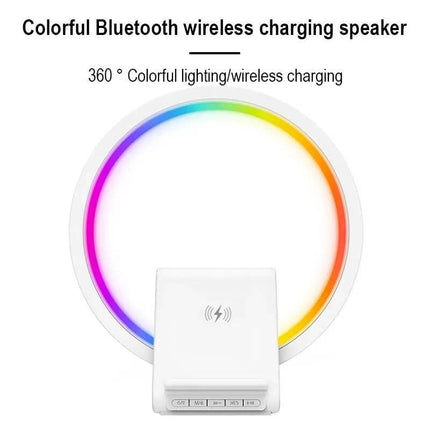 15W Dazzle Color Bluetooth Speaker with Wireless Charging - Wnkrs