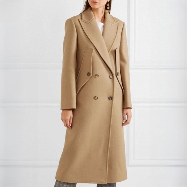 Gabardina elegante y adelgazante para mujer