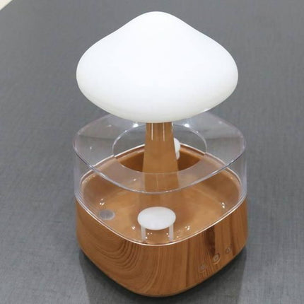 Humidificateur d'air et veilleuse en forme de nuage de pluie coloré avec aromathérapie