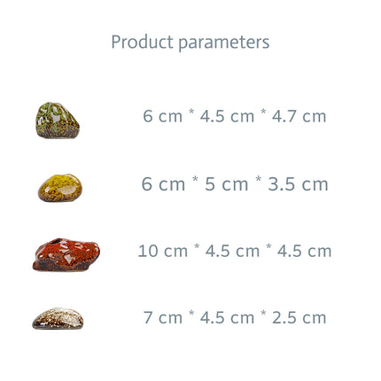 Minijarrón de porcelana y cerámica