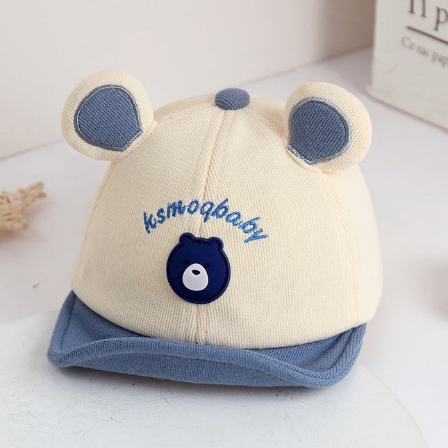 Joli bonnet pour bébé avec oreilles d'ours