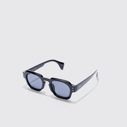 Vintage Square Sunglasses with UV400 Protection