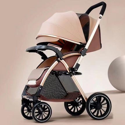 Bi-directional High Landscape Baby Stroller - Lightweight and Foldable - Wnkrs