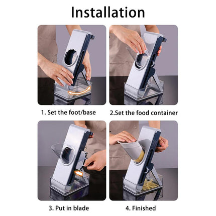 Multifunctional Vegetable Cutter and Food Slicer