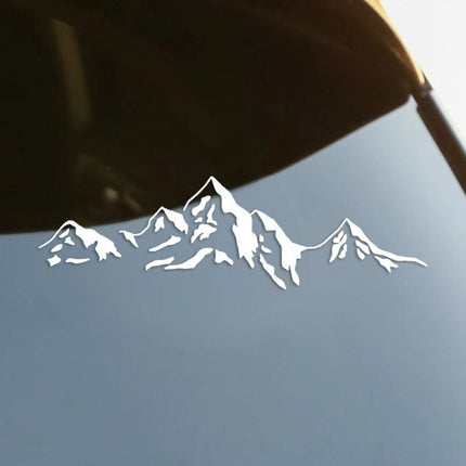 Waterproof Mountain Decal - Vinyl Car Sticker for Laptops and Auto Decor - Wnkrs