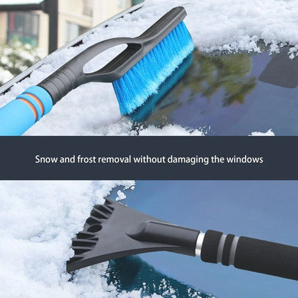 Compact Winter Car Snow & Ice Removal Tool with EVA Foam Handle - Wnkrs