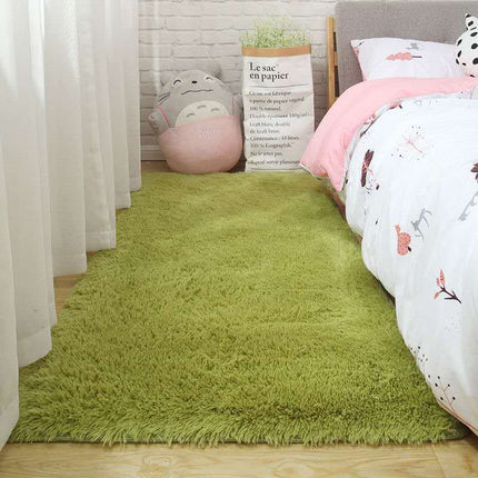 Silk Wool Carpet Bedroom Cute Room Bedside - Wnkrs