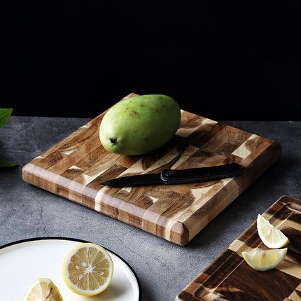 Kitchen Household Parquet Solid Wood Cutting Board - Wnkrs