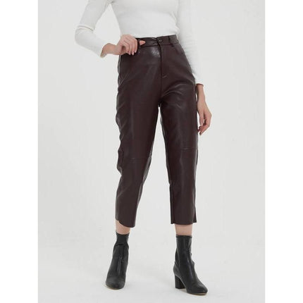 Faux Leather Pants