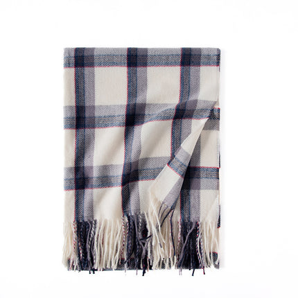 Winter Preppy Plaid Scarf