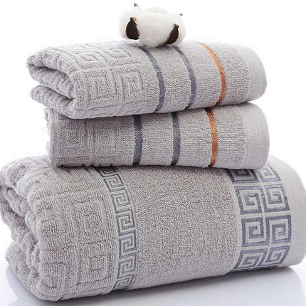 Three-piece cotton towel set - Wnkrs