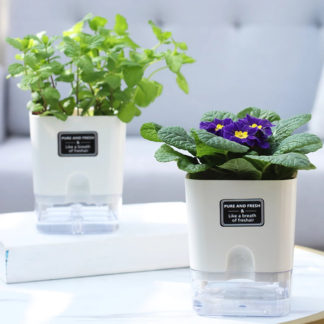 Reusable Self-Watering Flowerpot