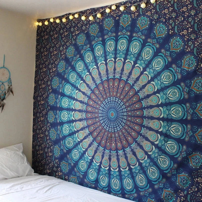 Indian Mandala Tapestry