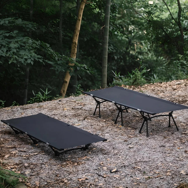 Cama de camping ultraligera de aleación de aluminio