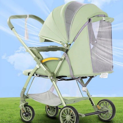 Bi-directional High Landscape Baby Stroller - Lightweight and Foldable - Wnkrs