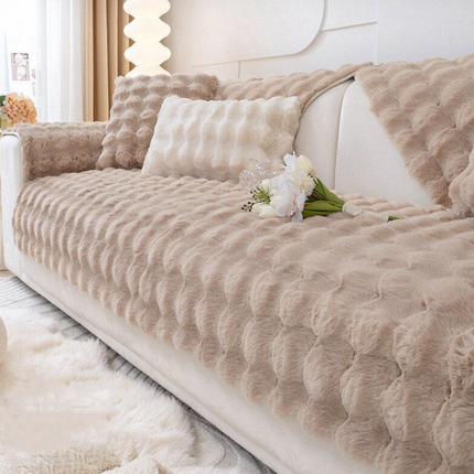 Plush Sofa Cover