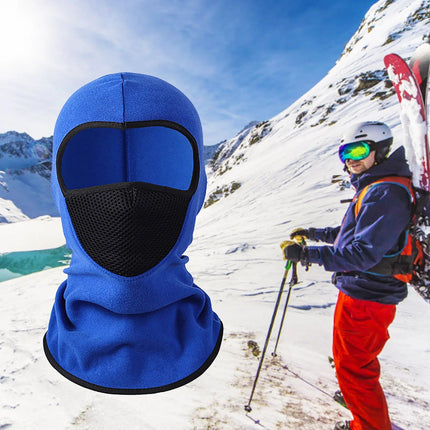 Winter Velvet Warm Breathable Ski Hood with Visor - Unisex Outdoor Cold Weather Gear - Wnkrs