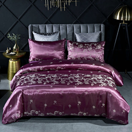 Jacquard duvet cover set - Wnkrs