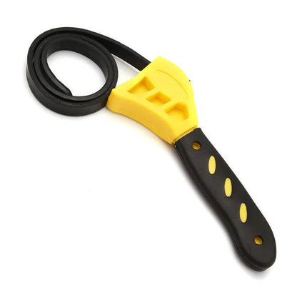 Adjustable Rubber Strap Wrench - Non-Slip Grip for Jar Lids & Oil Filters - Wnkrs