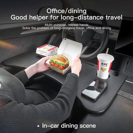 Portable Steering Wheel Laptop & Food Tray for Tesla Model 3/Y - Wnkrs